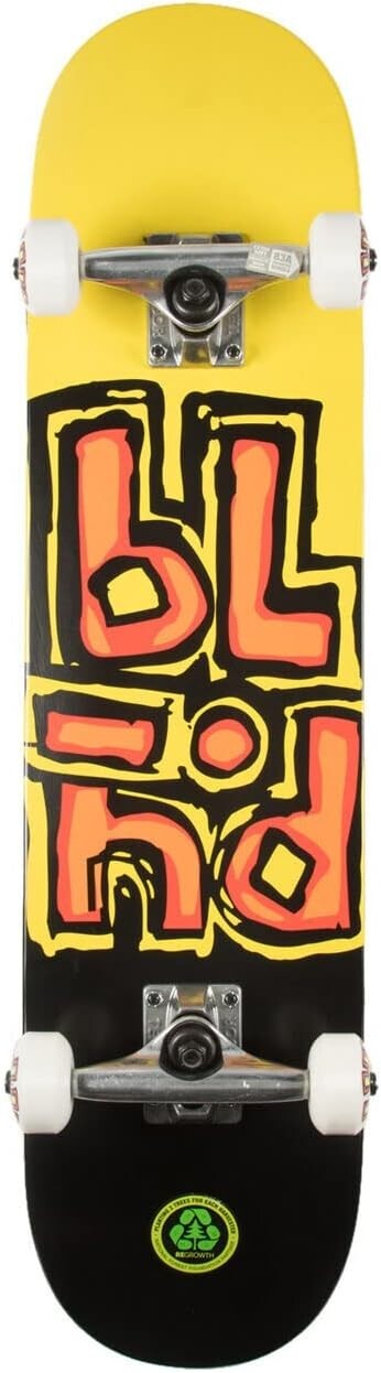 Blind Skateboard Rasta 7.5"