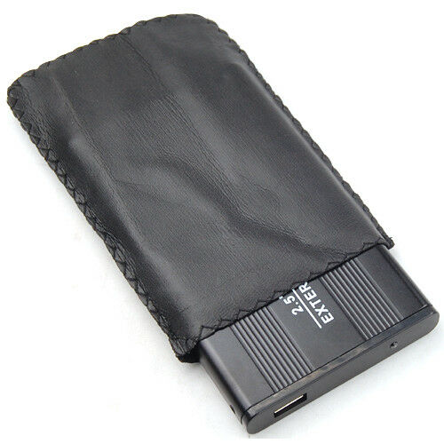 Black Metal 2.5" Sata External Disk Case