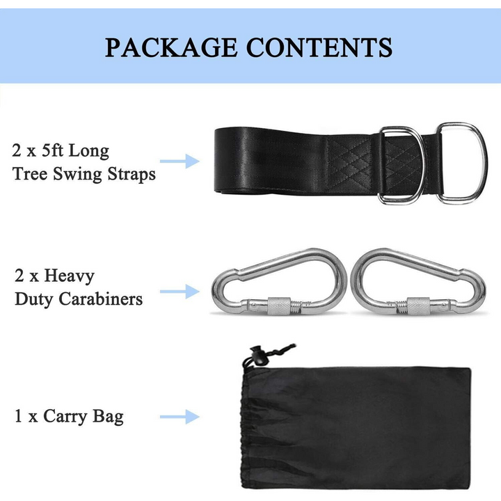 Tree Swing Straps & Clips