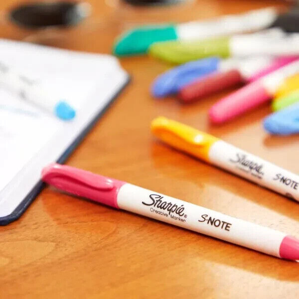 20 Sharpie S Note Marker Pens