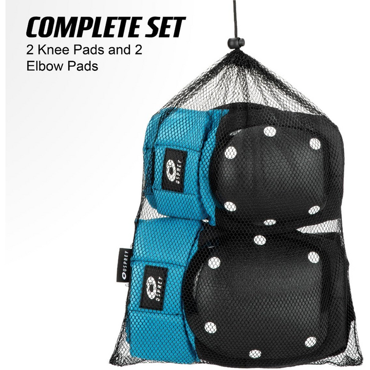 Osprey Blue Knee and Elbow Pad Set