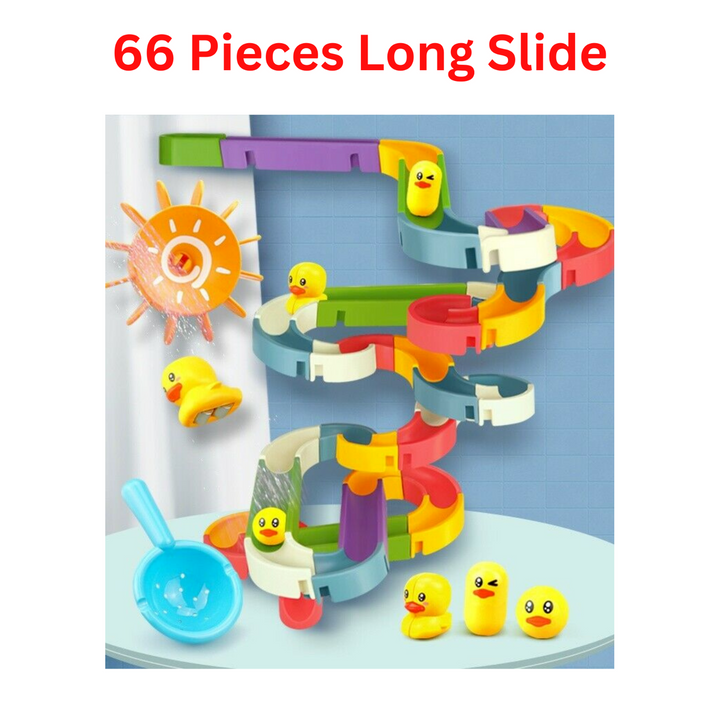 Children's 66 Piece Duck Run Bath Toy