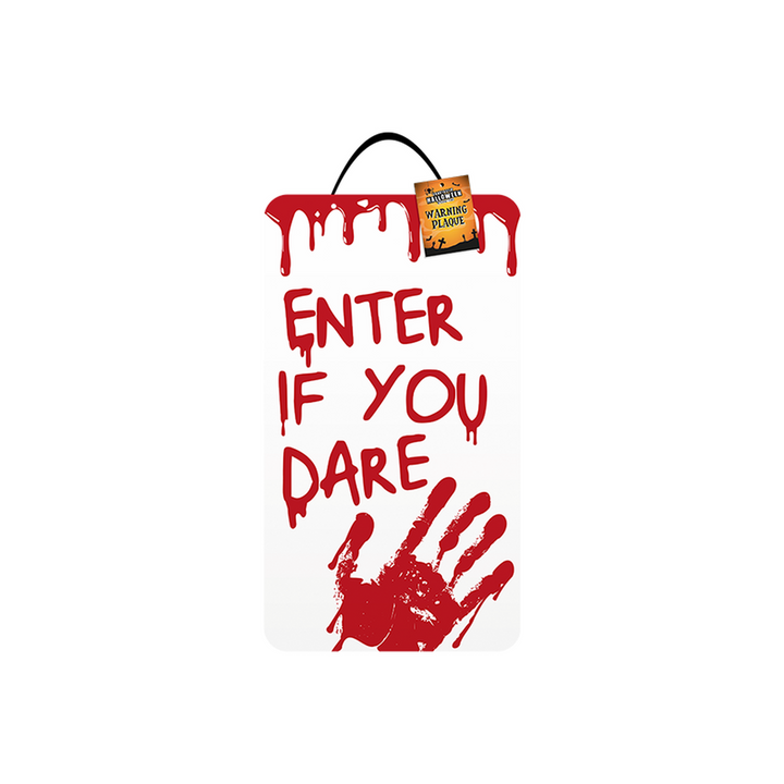 3 Halloween Hanging Door Signs