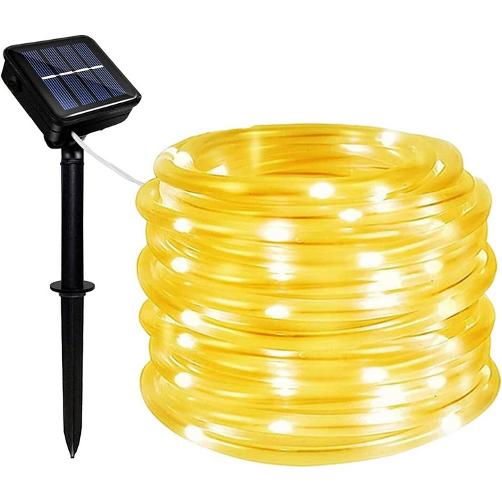 White Waterproof Solar Lights
