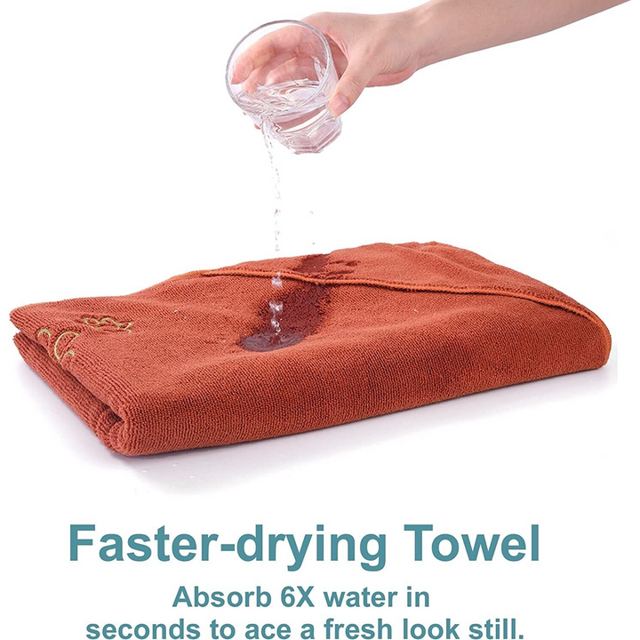 Brown Pet Microfiber Towel