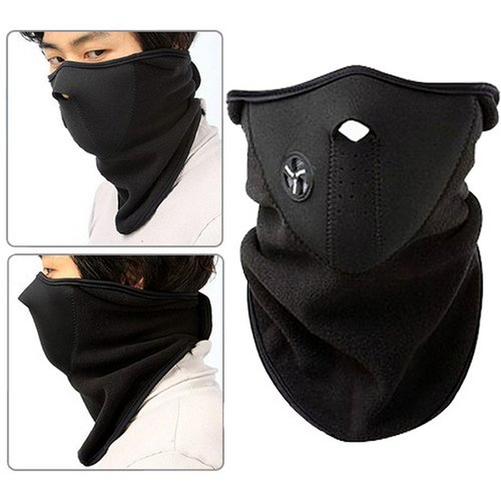 Black Face & Neck Ski Mask
