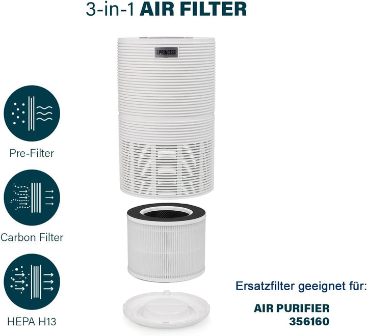 Princess HEPA Replacement Filter Cartridge