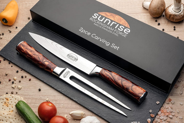 Rockingham Forge 2 Piece Carving Knife Set