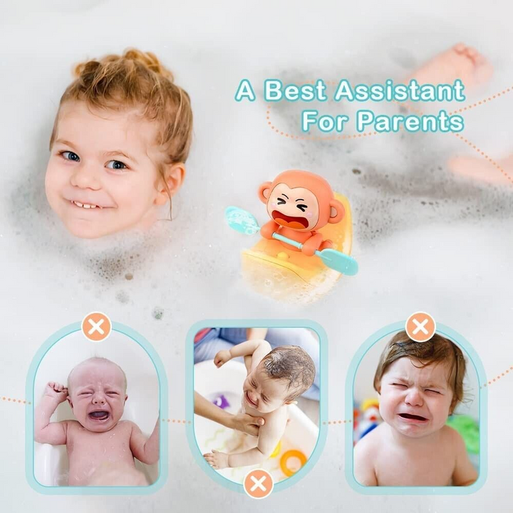 Monkey Banana Bath Toy