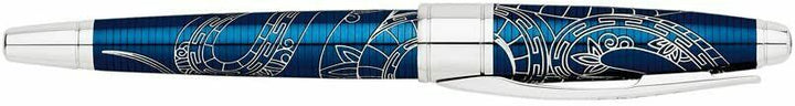 Cross Year Of The Snake Blue Lacquer Rollerball Pen