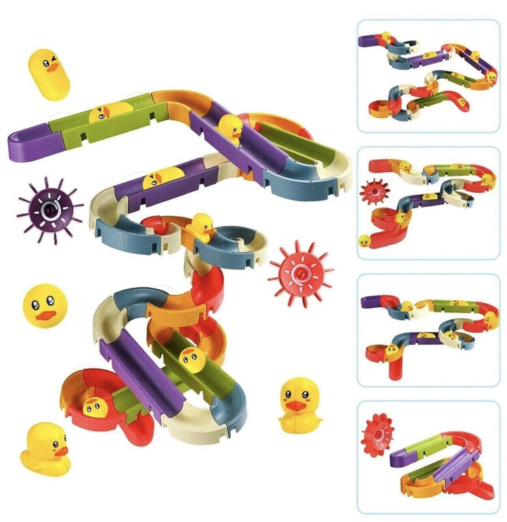 66 Piece Duck Run Bath Toy