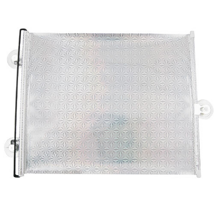 2 Universal Silver Car Roller Sunshield