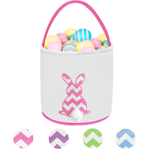 Pink Easter Egg Hunt Bag