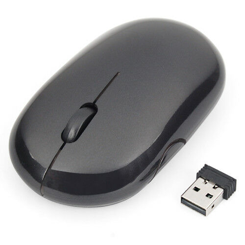 Wireless USB Black Soap Mouse