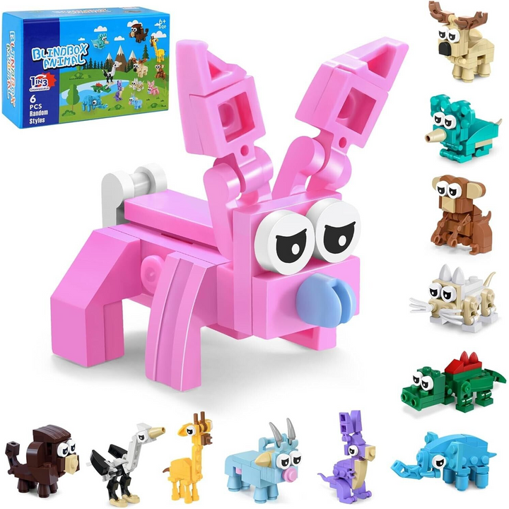 Animal Building Block Set