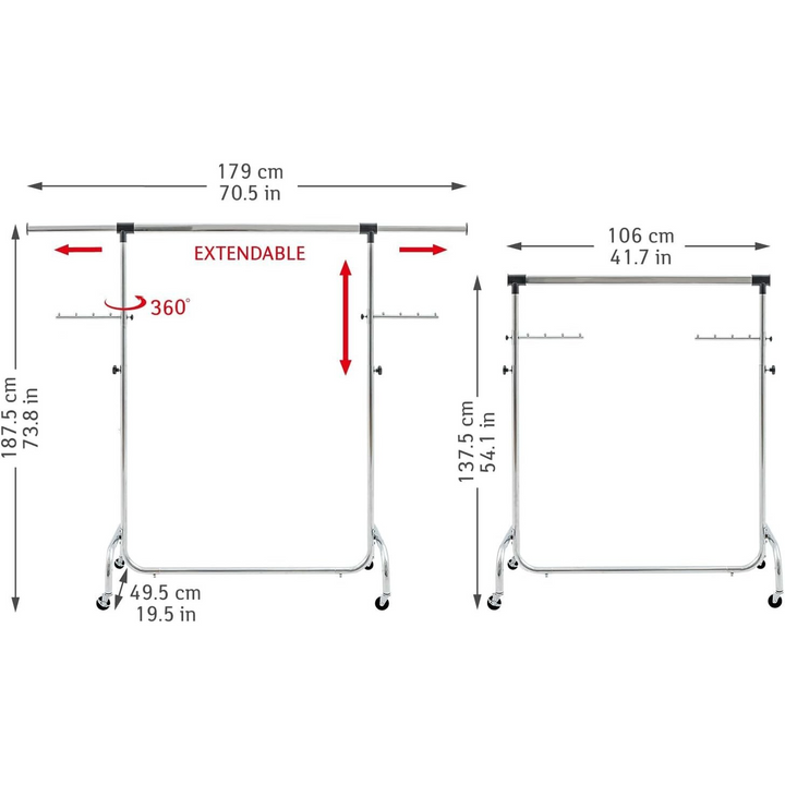 Tatkraft Falcon Clothes Rail