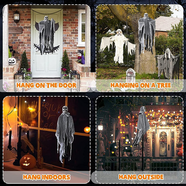 Large Halloween Floating Skeleton