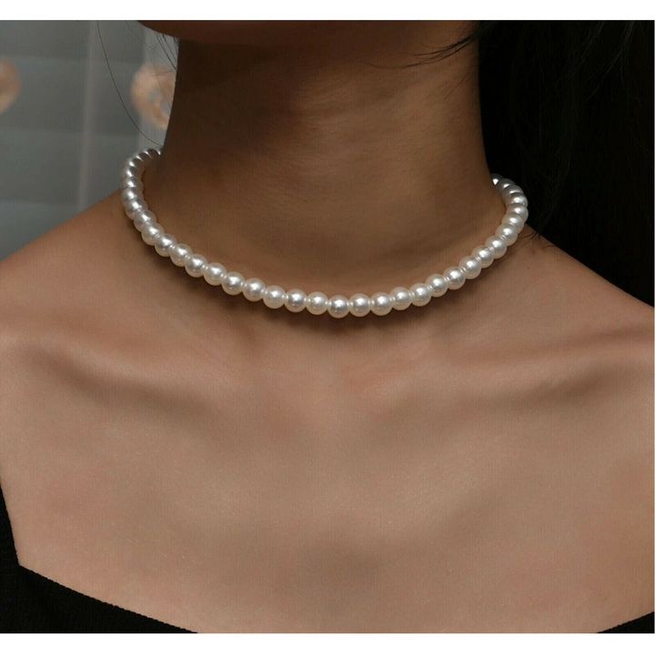 Faux Pearl Necklace