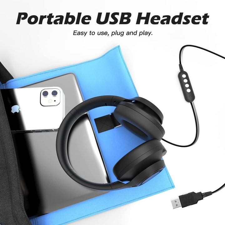 Venker U32 USB Headset & Microphone