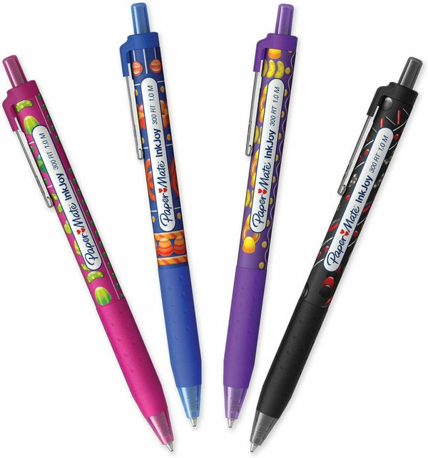 4 Papermate Candy Pop 1.0mm Pens