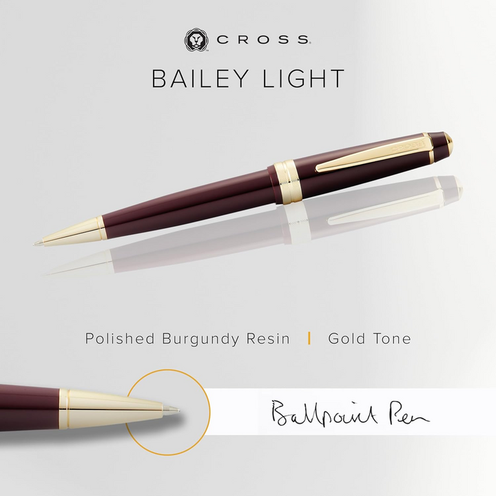 Cross Dark Red & Gold Ballpoint Pen