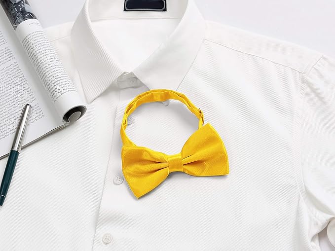 Children's Yellow Dickie Bow Tie