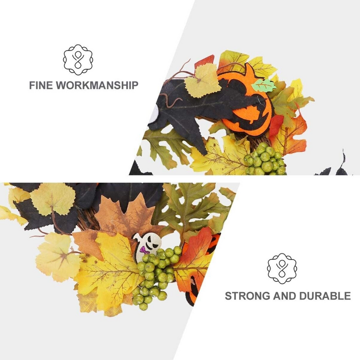 Halloween Door Wreath