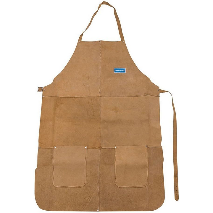 Silverline Heavy Duty Leather Workwear Apron
