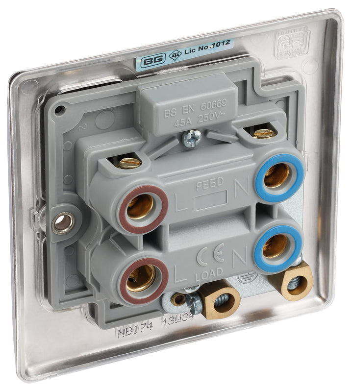 BG Nexus Brushed Iridium Cooker Switch