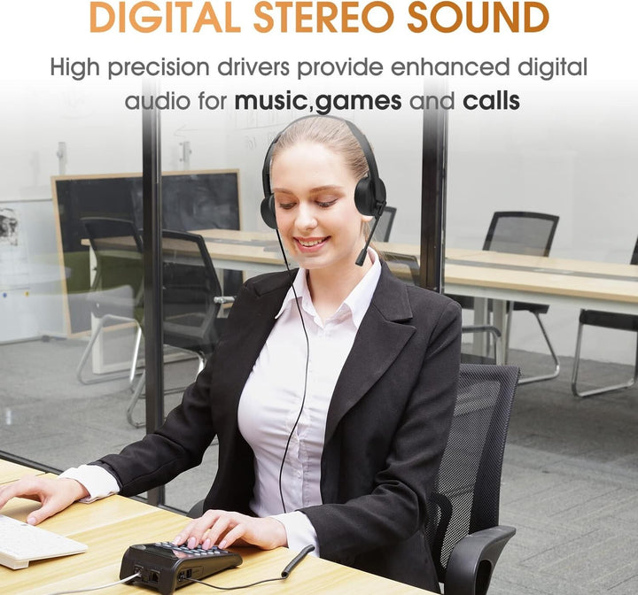 Venker U16 USB Headset & Microphone