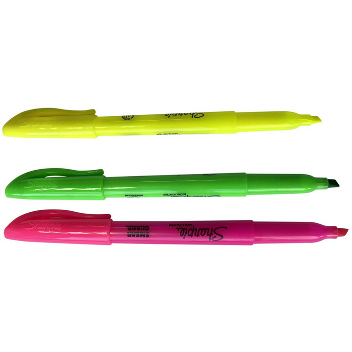 3 Sharpie Accent Pocket Highlighters