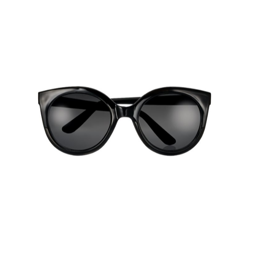 Avon Women's Black Oversized Sunglasses