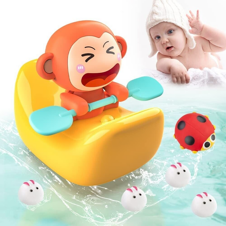 Monkey Banana Bath Toy