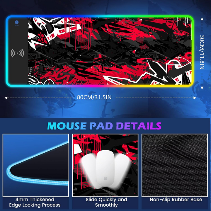 iLeadon RGB Mouse Pad
