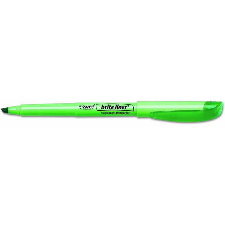 5 Bic Brite Liner Highlighter Pens