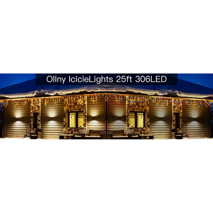 Ollny 306 Multicoloured Xmas String Lights