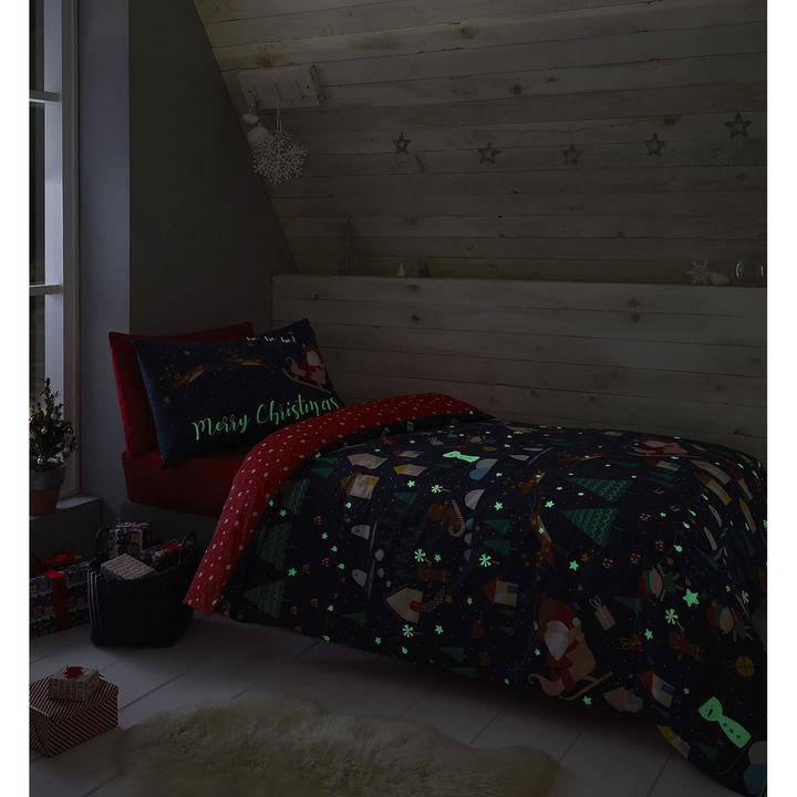Santa Wonderland King Size Bedding