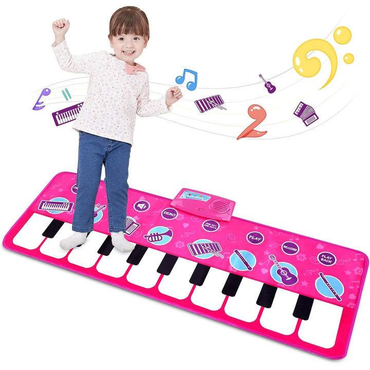 Giant Pink Piano Play Mat