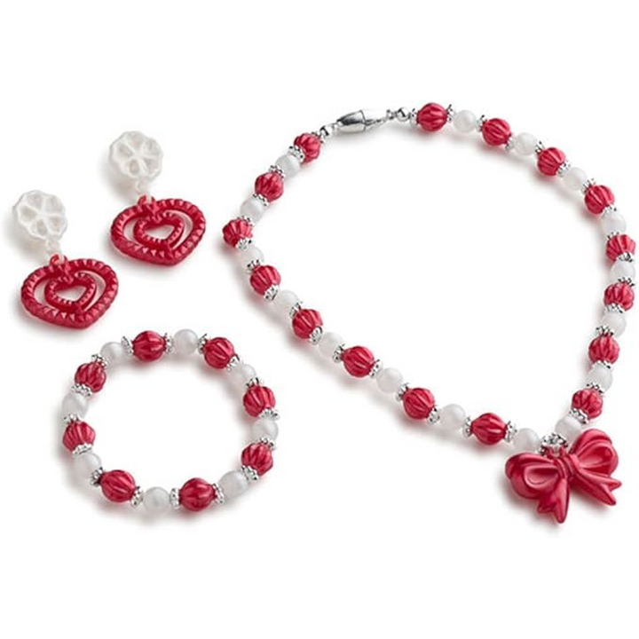Red Princess Play Costume Jewelry Set