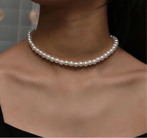 Faux Pearl Necklace
