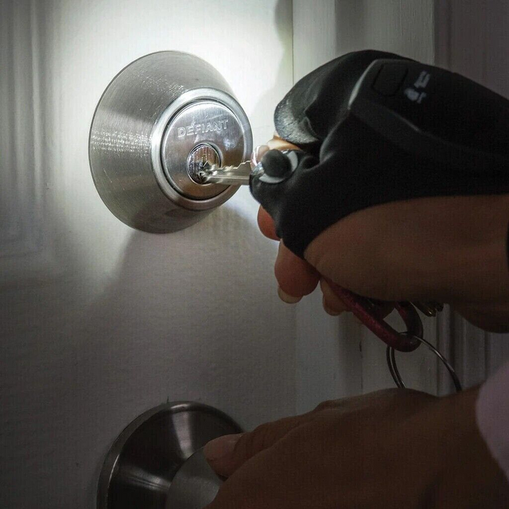 LED Light Flashlight Finger Glove