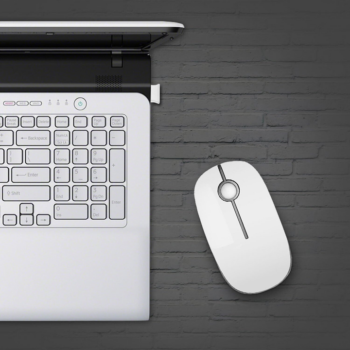 Jelly Comb Wireless Mouse White