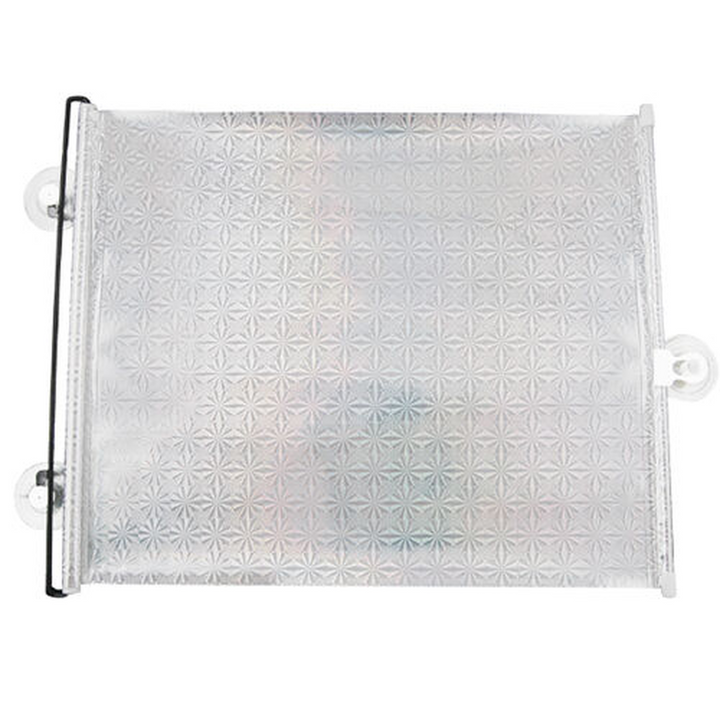2 Universal Silver Car Roller Sunshield
