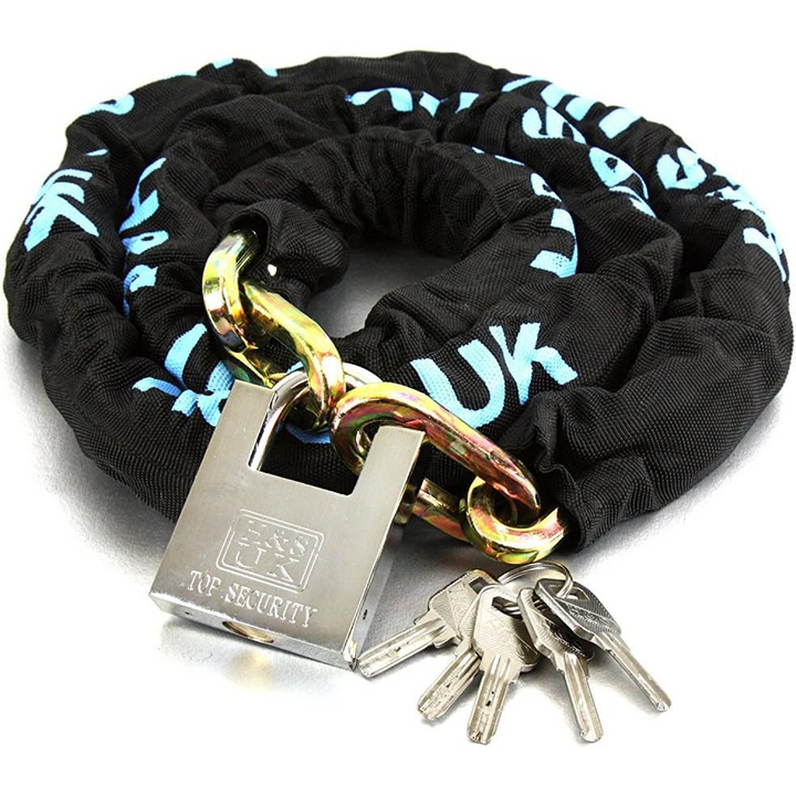 Heavy Duty Motorcycle Bicycle Chain Padlock
