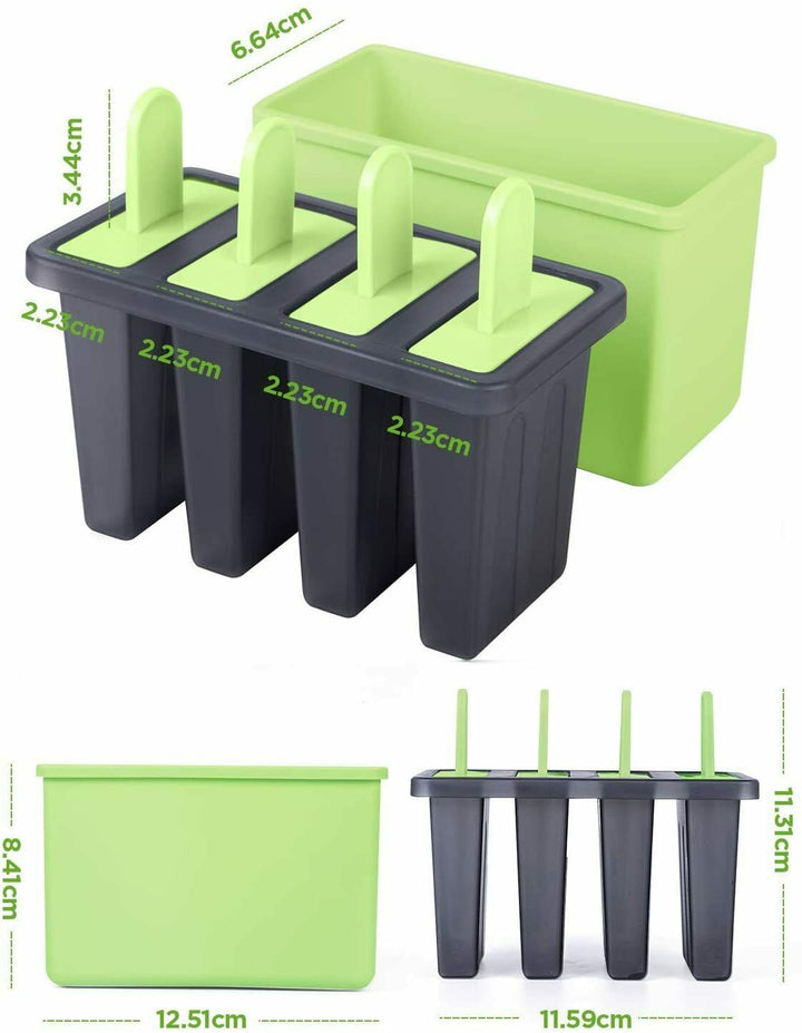 8 Ice Lolly Popsicle Mould