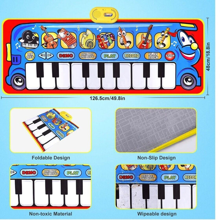 Kids Piano Play Mat