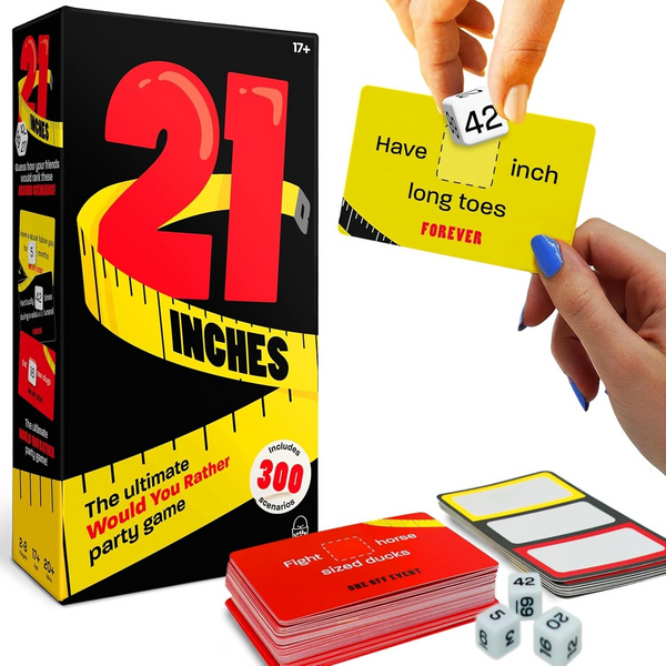 Lucky Egg 21 Inches Card Game