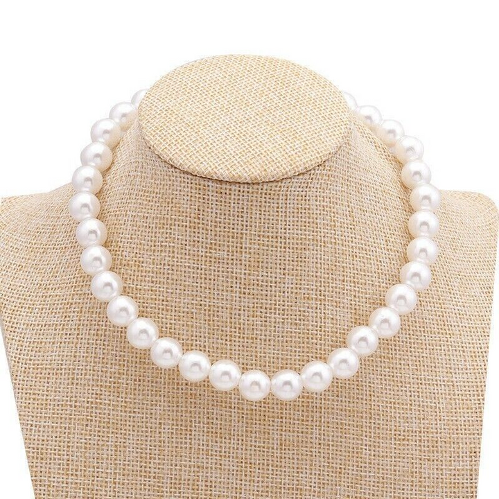 Faux Pearl Necklace