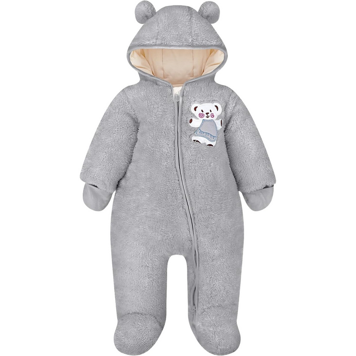 Vine Grey 3-6 Months Baby Jumpsuit