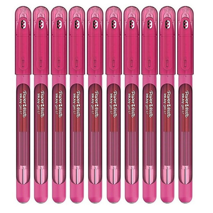 10 Paper Mate InkJoy 0.7mm Gel Pens
